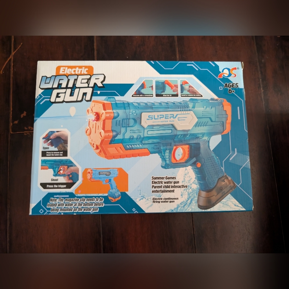 Electric Water Blaster - Blue and Orange